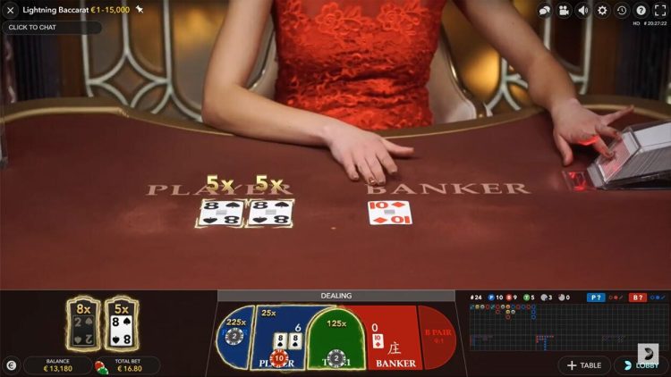 Lightning Baccarat Evolution