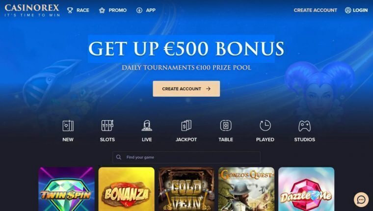 CasinoRex | Beste Online Casino Reviews | casino bonus