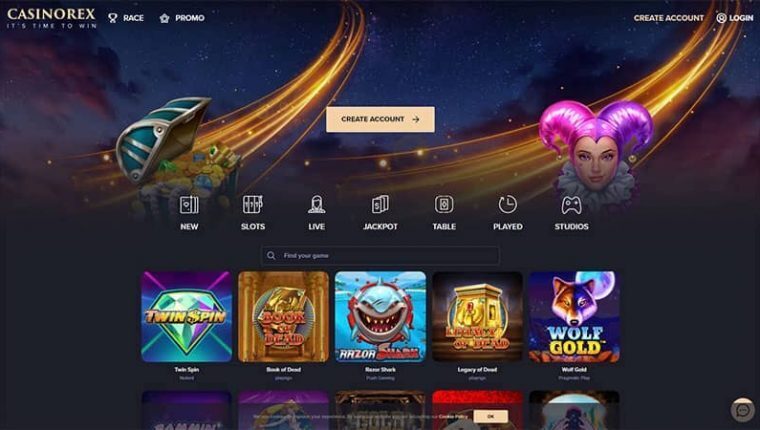 CasinoRex | Beste Online Casino Reviews | online gokken