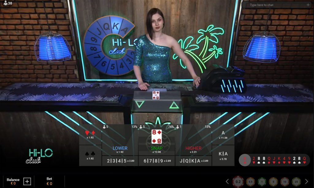 Live Hi-Lo | Beste Online Casino spellen | speel casino online