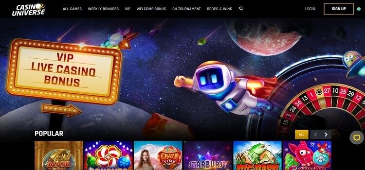 Casino Universe | Beste Online Casino Review | mobiel casino spelen
