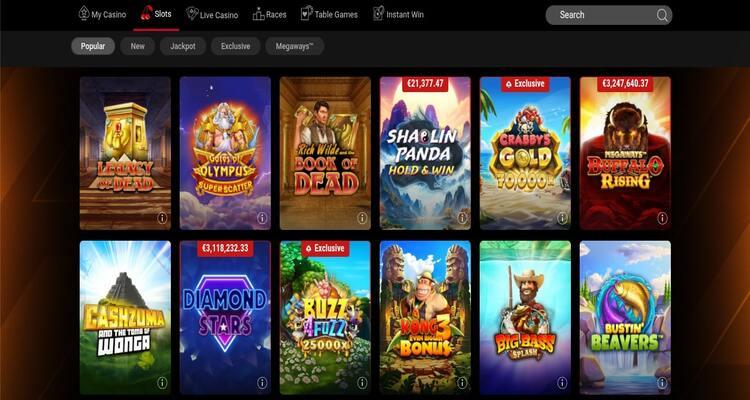 PokerStars Casino slots