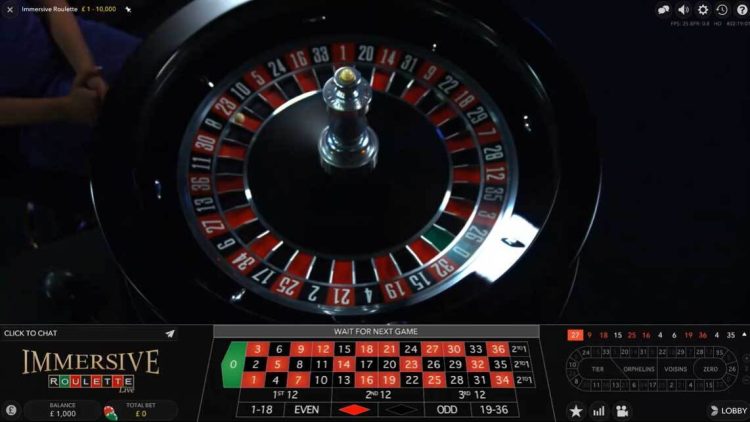 Immersive Roulette Evolution