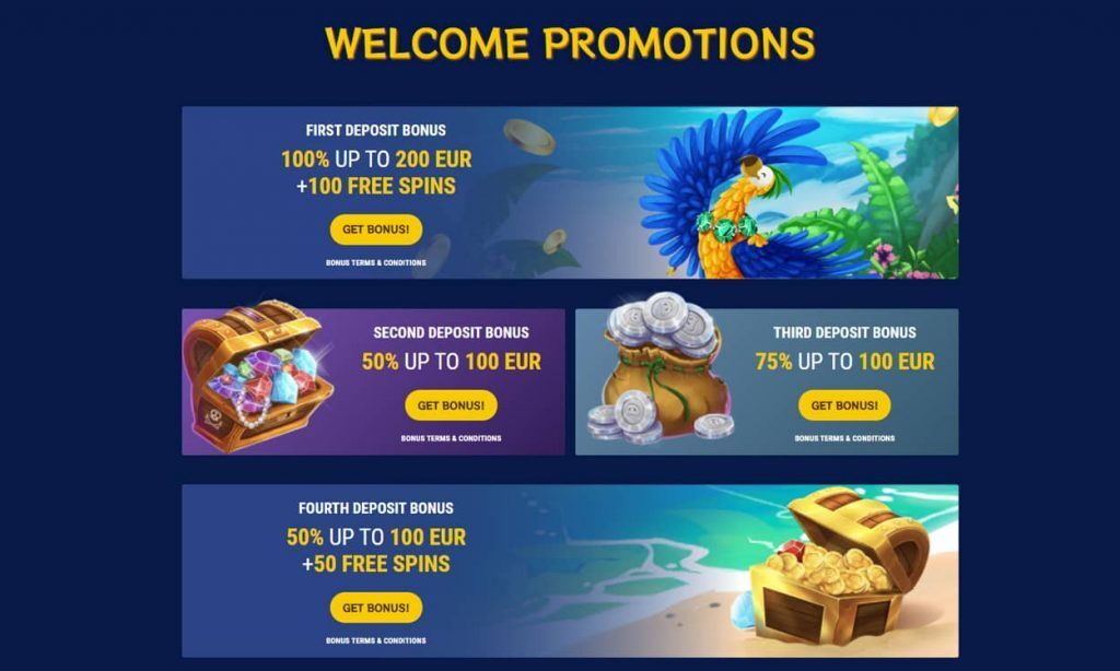 Kakadu promoties | Online casino Bonussen | Welkom Bonus | welkomstbonus