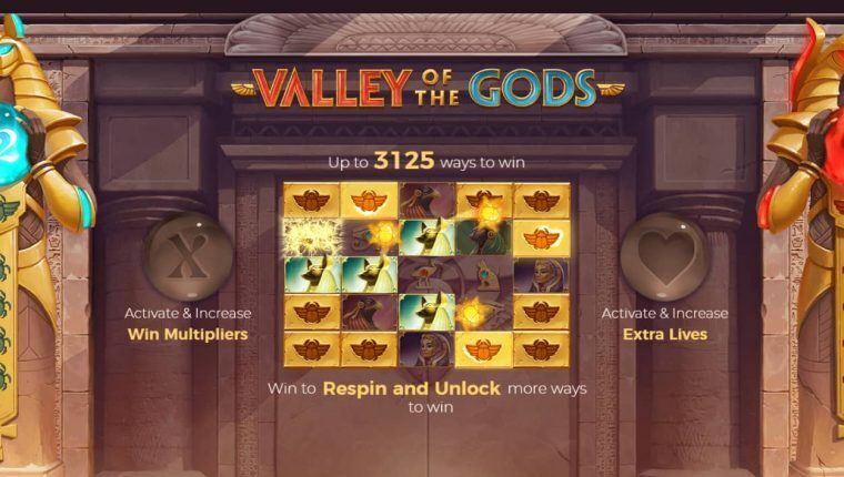Valley of the Gods | Online casino gokkasten Recensie | verdien gratis spins