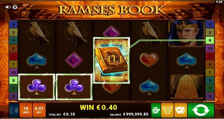 Ramses Book slot Wild-symbool