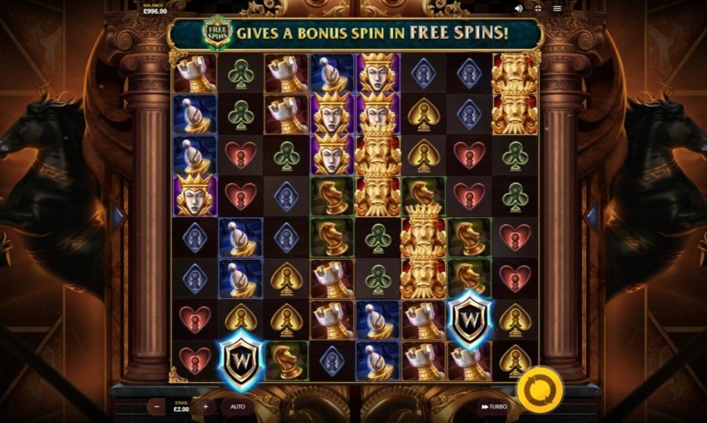 Shat Mat videoslot free spins