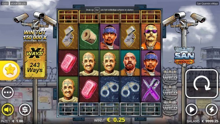 San Quentin xWays | Beste Online Casino Gokkast Review | online gokken