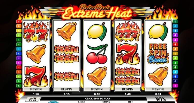 Retro Reels Extreme Heat free spins