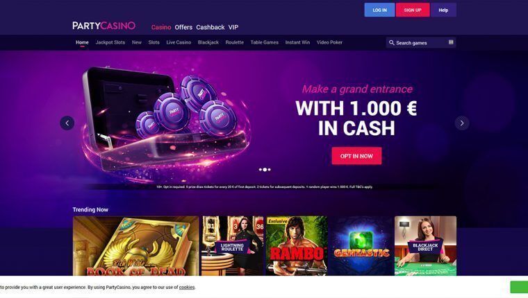 Party Casino | Online Casino Review | online gokken
