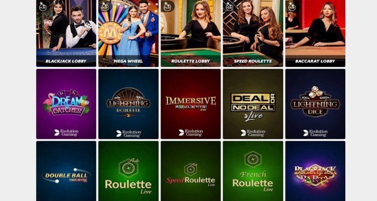 Live Casino Scatters