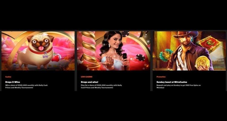 Nitro Casino bonussen