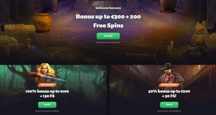 Slot Hunter Casino welkomstbonus