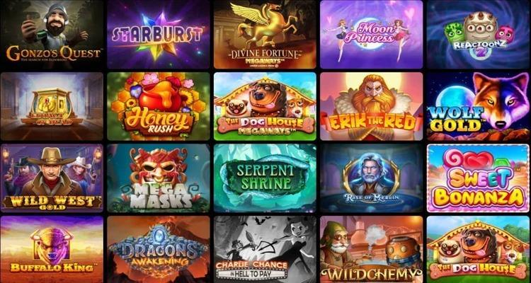 Sons of Slots Casino spelaanbod