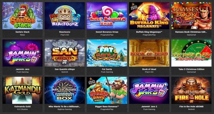 WoopWin Casino spelaanbod