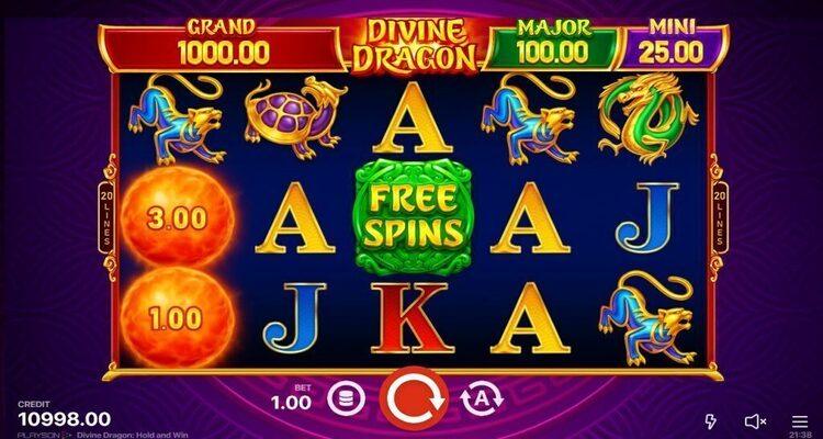 Divine Dragon Hold & Win slot review