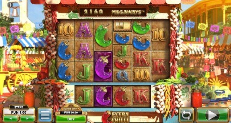 Extra Chilli slot gameplay