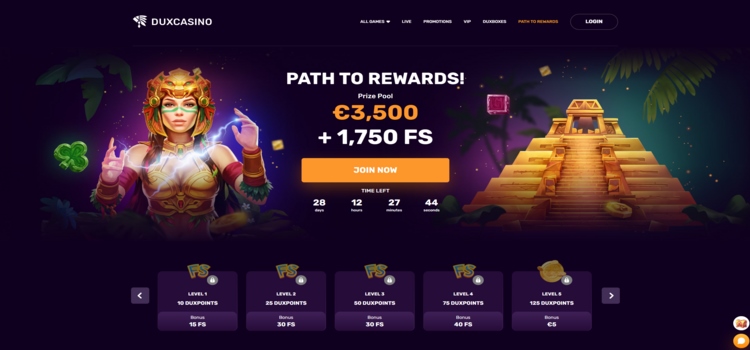 Dux Casino | Beste Online Casino Reviews | Path to Rewards