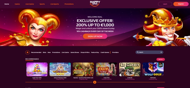 Happy Spins | Beste Online Casino Reviews | mobiel casino spelen