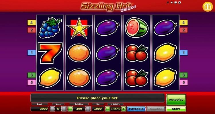 Sizzling Hot Deluxe slot review