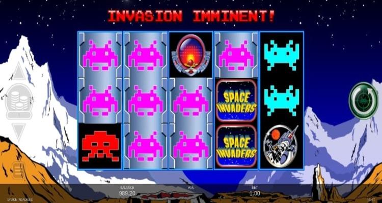 Space Invaders slot Respins