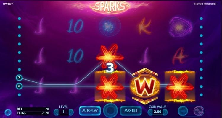 Sparks slot review