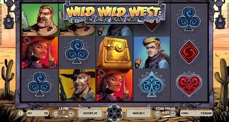 Wild Wild West The Great Train Heist gokkast