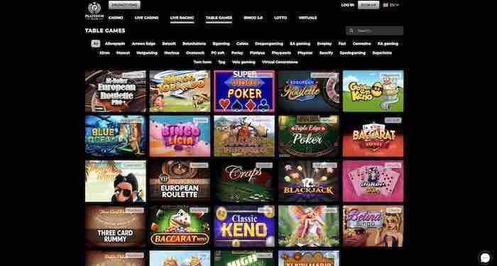 Platinum Club | Beste Online Casino Reviews | online slots spelen