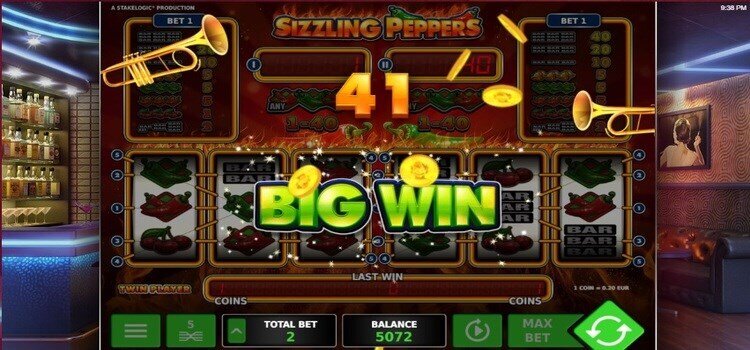 Sizzling Peppers | Beste Online Casino Gokkast Review | winnen