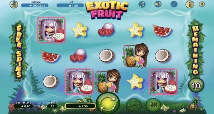 Exotic Fruit online gokkast free spins