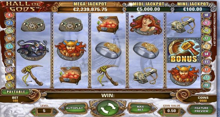 Hall of Gods gokkast review
