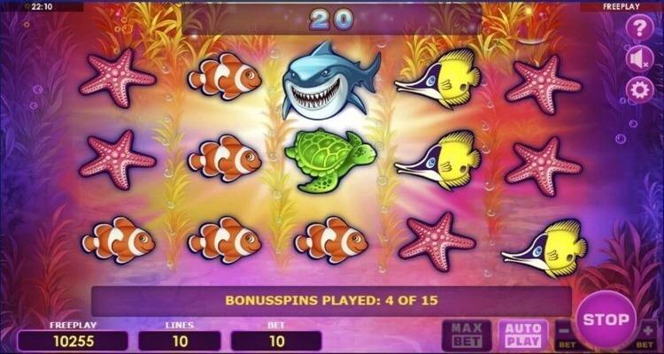 Mega Shark online gokkast bonusspins