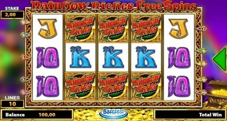 Rainbow Riches Free Spins slot review