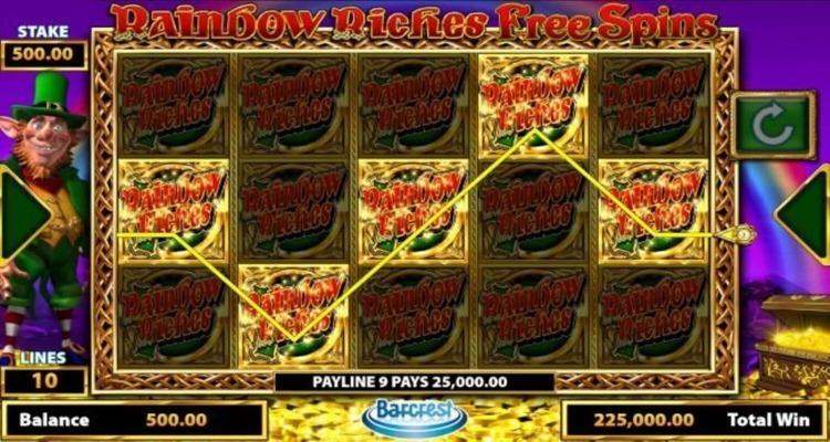 Rainbow Riches Free Spins