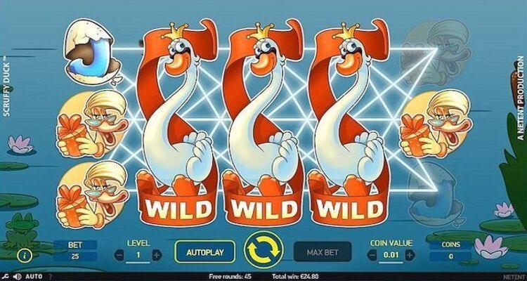 Scruffy Duck slot Bonusspel