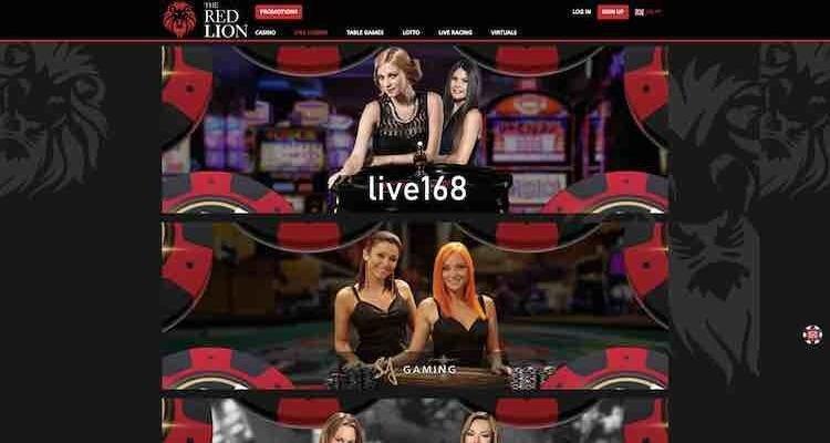 The Red Lion Casino live spellen