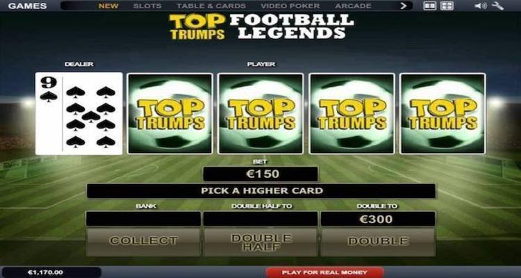 Top Trumps Football Legends Bonusspel