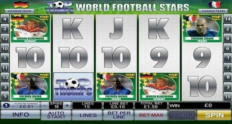 Top Trumps World Football Star Winlijnen