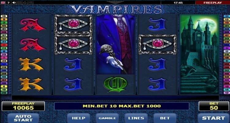 Vampires online gokkast