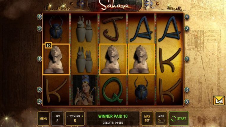 SAHARA | Beste Online Casino Gokkasten | gratis spins