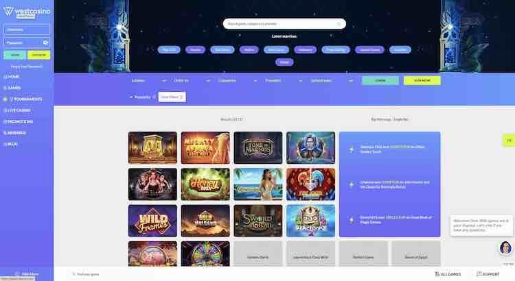 Westcasino | Beste Online Casino Reviews | online slots spelen