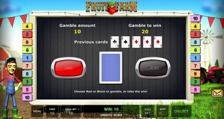 Fruit Farm slot Gamble-Feature