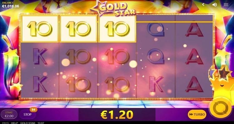 Gold Star gokkast winst