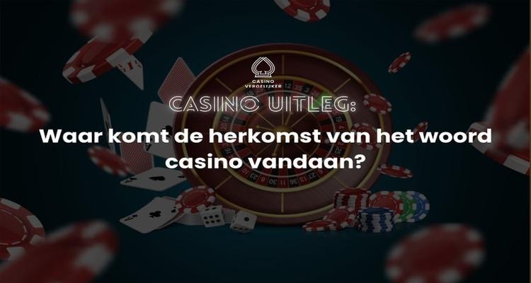 Herkomst van het woord casino