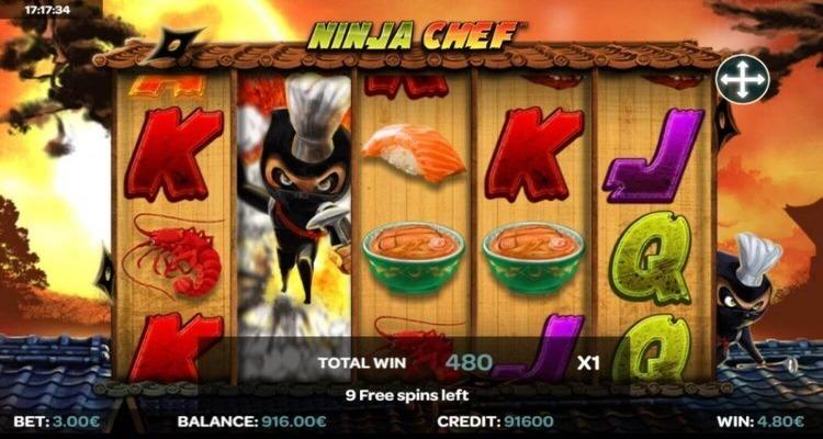 Ninja Chef gokkast free spins