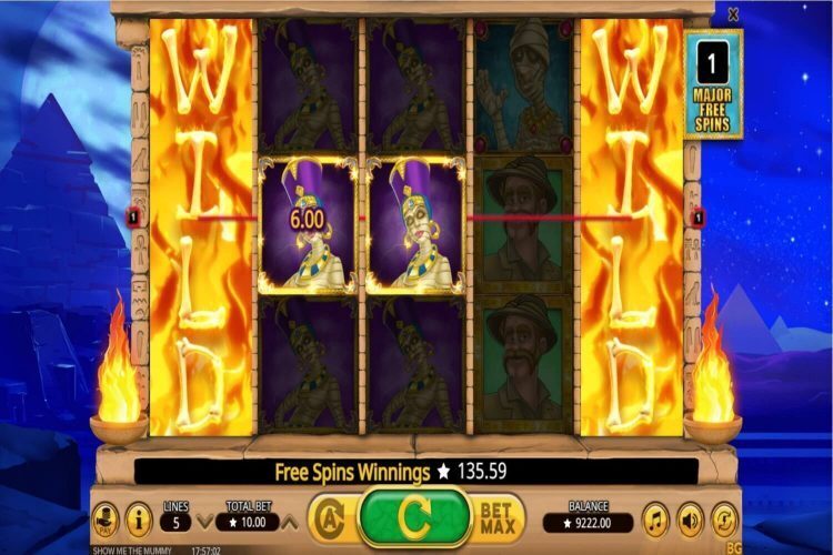 Show me the Mummy Free Spins