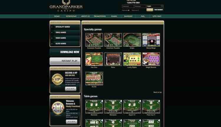 Grand parker Casino | Beste Online Casino Reviews | live casino