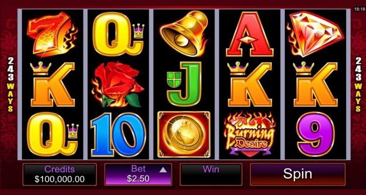 Burning Desire slot review