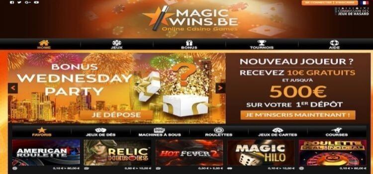 Magic Wins Casino bonussen