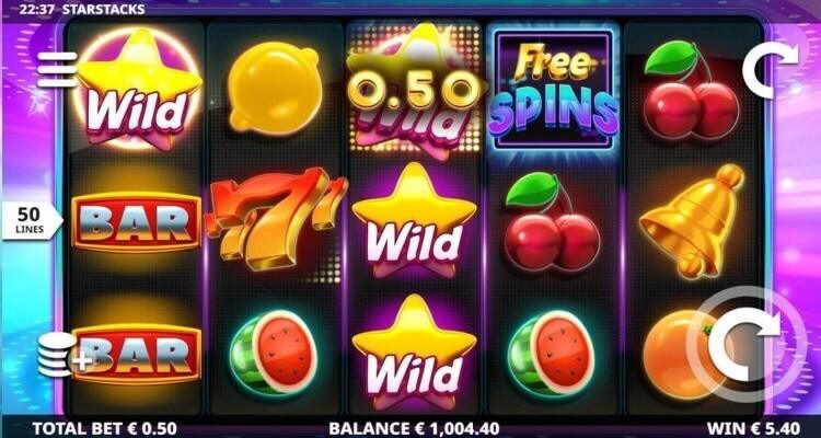 Starstacks gokkast free spins